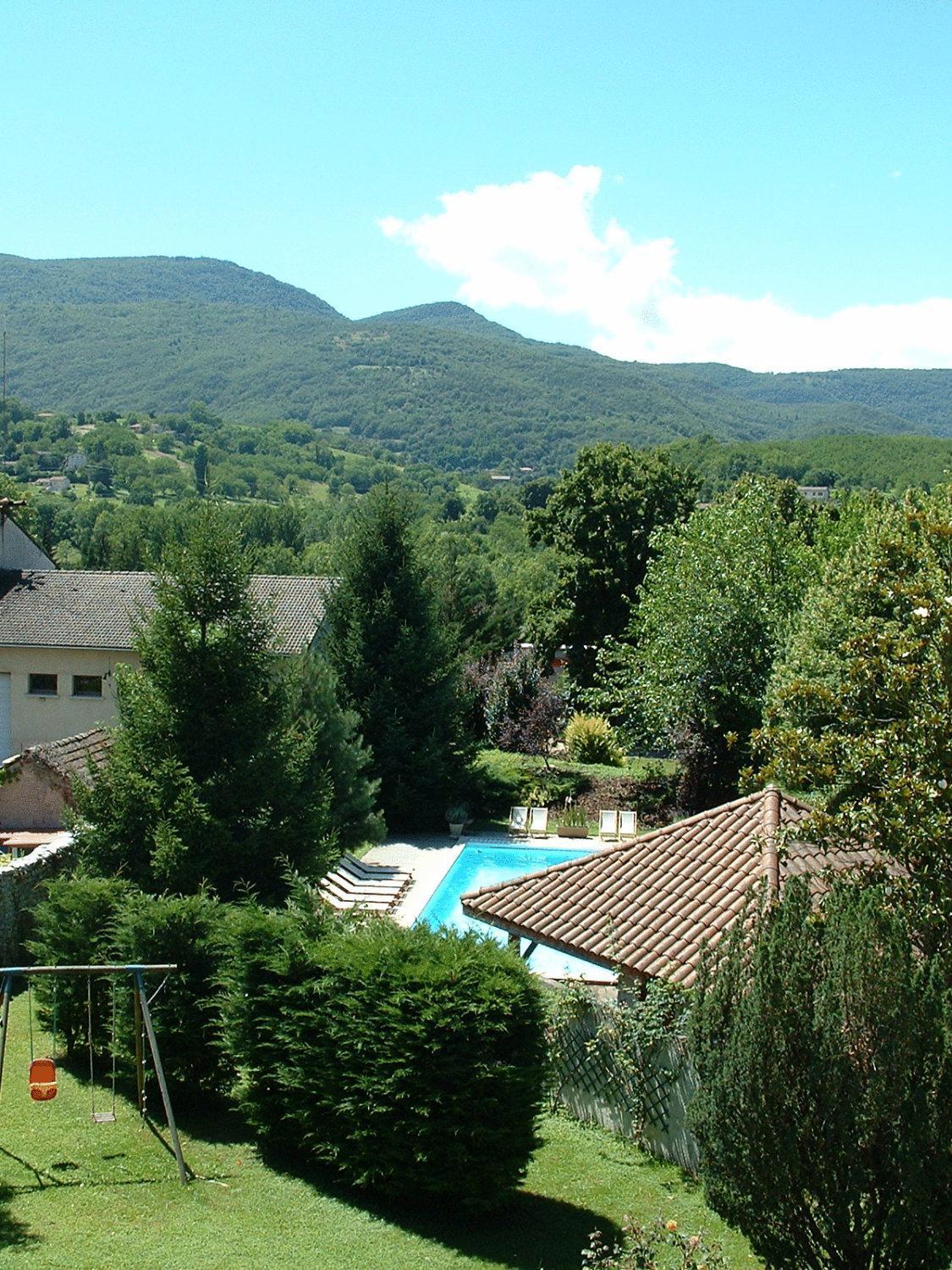Logis Hotel Restaurant Le Castel Fleuri Saint-Jean-en-Royans Eksteriør bilde