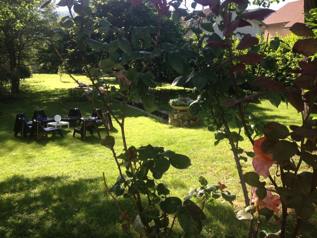 Logis Hotel Restaurant Le Castel Fleuri Saint-Jean-en-Royans Eksteriør bilde